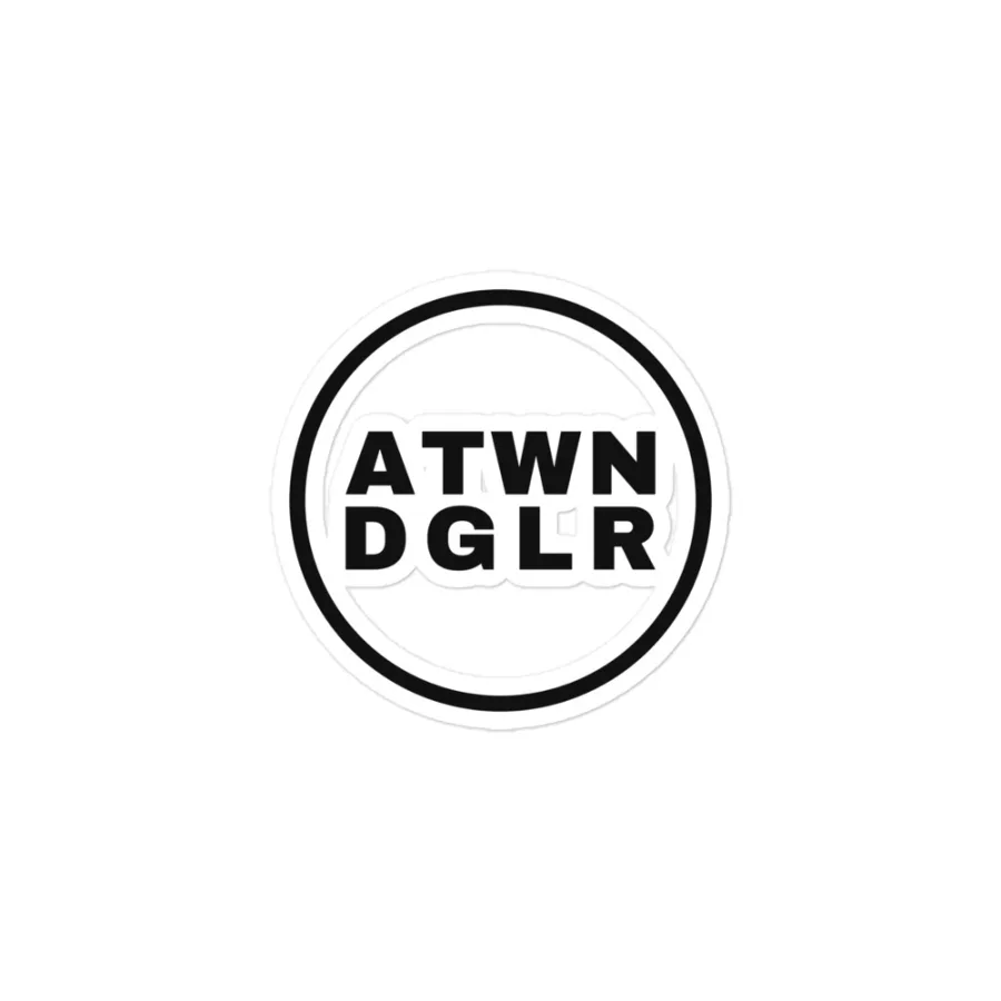 ATWN DGLR stickers